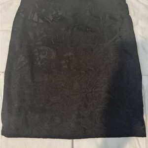 Elegant Black Lace Skirt